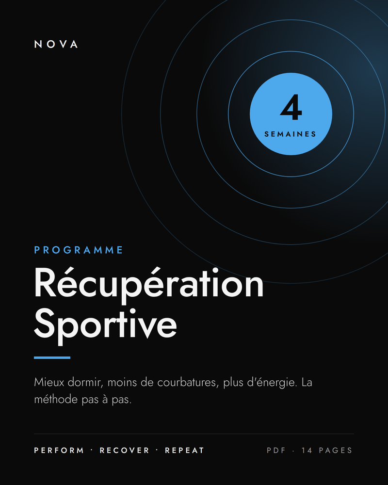 Programme Récupération Sportive – 4 semaines